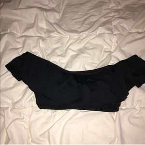 Black Off the shoulder bathing suit